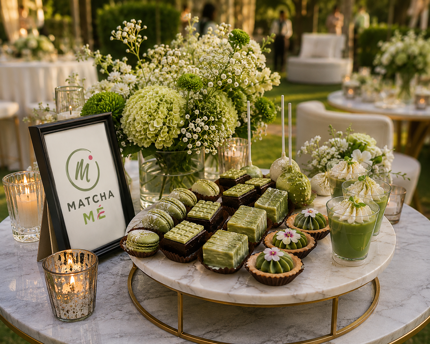 Pop-up bar activation with guests